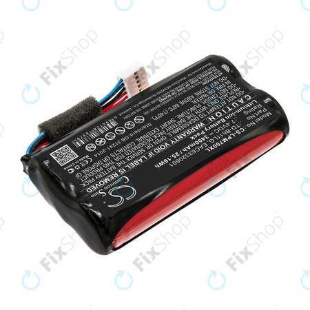 Akku batterie für LG Music Flow P7, Xboom Go PK7, 3400mAh, Li-Ion, 7.4V, TD-Bb11LG, HQ