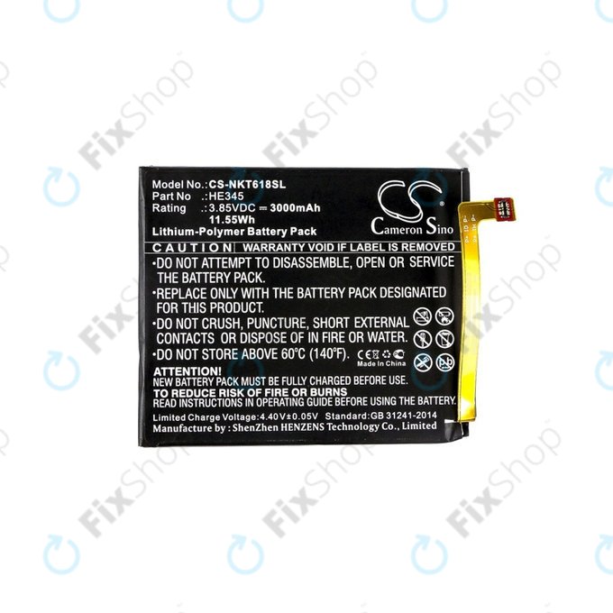 Nokia 6.1 - Akku Batterie HE345 3000mAh HQ