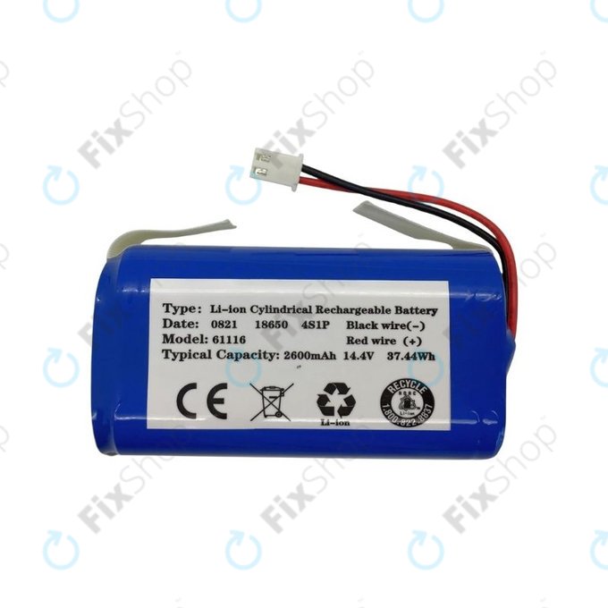 Shark Clean RV2600WA, RV2600WD, RV2600WS - Akku Batterie RVBAT850 Li-Ion 14.8V 2600mAh