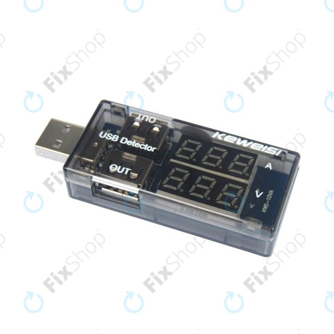 Keweisi - USB Ladetester für Smartphones (IN/OUT)