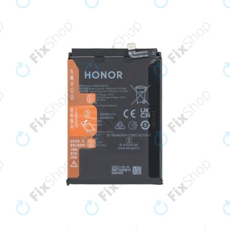 Honor Magic5 Lite RMO-NX3 - Akku Batterie HB506492EFW 5100mAh - 0235AEMV Genuine Service Pack