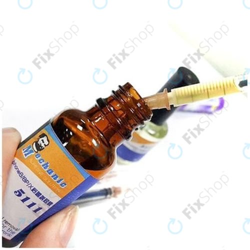 Mechanic 5111 - Hintere Glasabdeckung Kleberentferner (iPhone 8 - 14 Pro Max) - 20ml