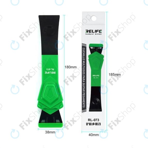 Relife RL-073 - Spachtel Kunststoffmesser zum Zerlegen und Entfernen von Kleber