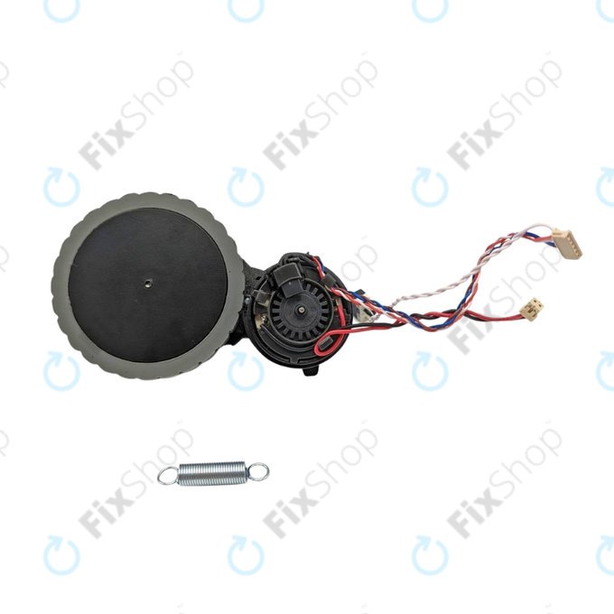 Rad mit Motor, Links, Schwarz für iRobot Roomba Combo 111, Roomba Combo 113