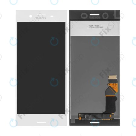 Sony Xperia XZ Premium Dual G8142 - LCD Display + Touchscreen Front Glas (Silver) TFT