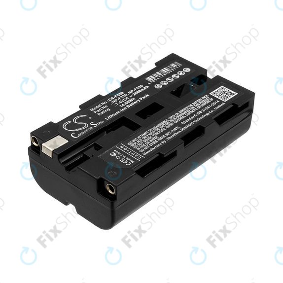 Akku batterie für Feelworld Monitor, Sony UPX-2000, 2000mAh, Li-Ion, 7.4V, NP-F330, NP-F570, HQ