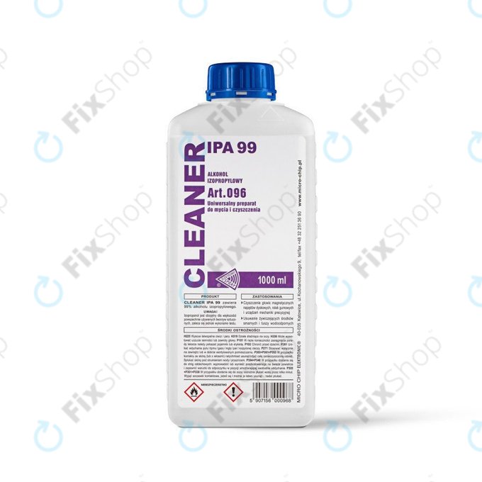 Isopropanol 99%, 1000 ml, Cleanser IPA