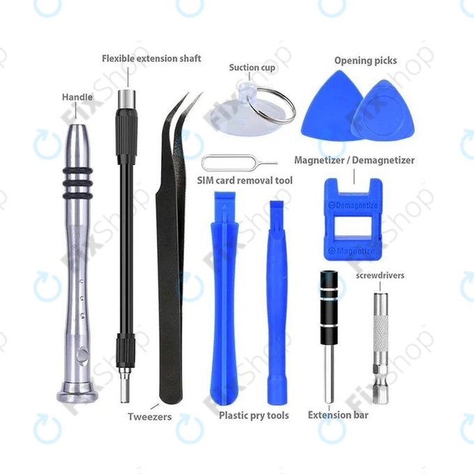 Kingsdun - Professionelles Schraubendreher-Set für Handy-, PC- & Elektronikreparatur 115in1