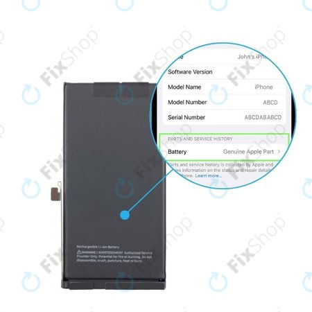 Akku für iPhone 16 | 661-44796 | 3561mAh | Genuine Apple
