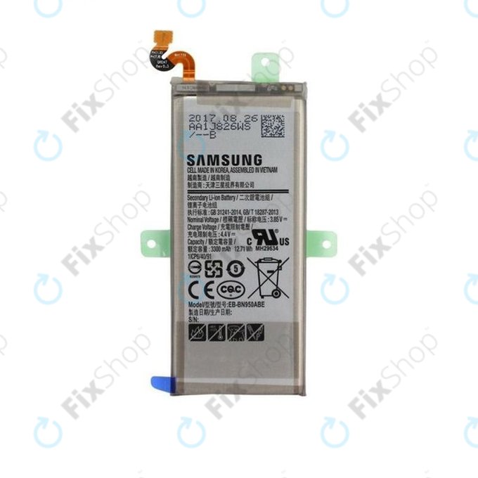 Samsung Galaxy Note 8 N950FD - Akku Batterie EB-BN950ABE, EB-BN950ABA 3300mAh - GH82-15090A Genuine Service Pack