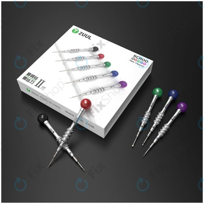 2UUL Scroo - Lollipop Schraubenzieher Set 5in1