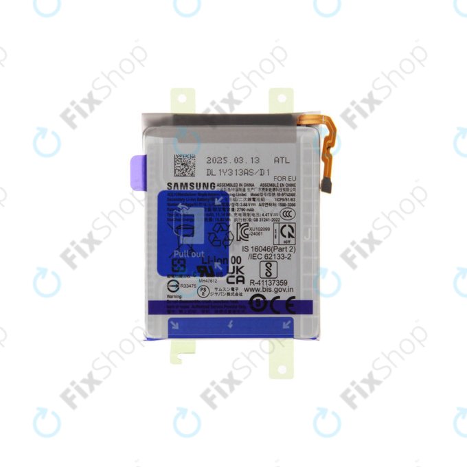Akku Batterie für Samsung Z Flip7 FE, Sub, EB-BF742ABE, GH82-37737A, Genuine Service Pack