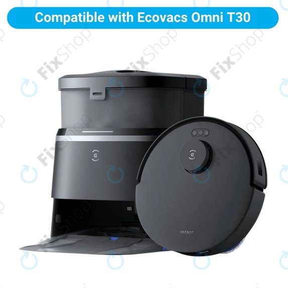 Ersatzteilset für Ecovacs Omni T30 (2x Hauptbürste, 4x Filter, 4x Seitenbürste)