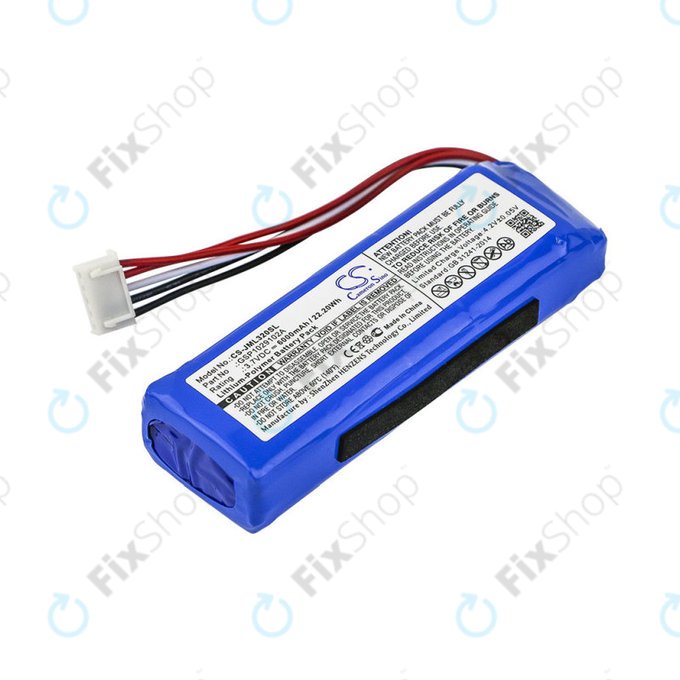 JBL Charge 3 (2016) - Akku Batterie Li-Pol 6000mAh HQ