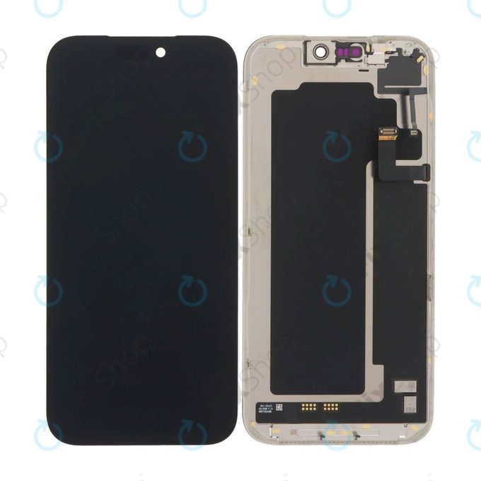 Display Soft OLED 120Hz für iPhone 17 Pro Max - Touchscreen + Rahmen, DIAGNOSTIC