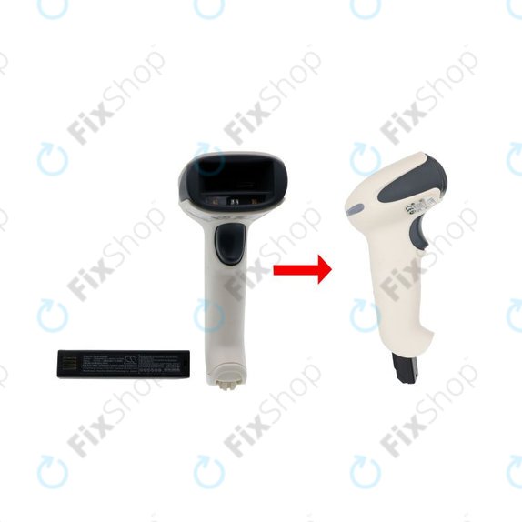 Honeywell 1202g, 1452G, 1472G, 1902GHD/GSR, 1911i, 1981i, 3820/i, 4620, 4820/i, 5620, 6320, 8675i, Xenon 3820/i, 4820/i, 5620, 6320 - Akku Batterie 100000495, S-L-0526-E, 013283 3400mAh HQ