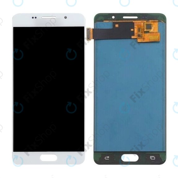 Samsung Galaxy A5 A510F (2016) - LCD Display + Touchscreen Front Glas (White) TFT