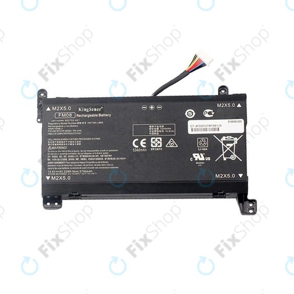 HP Omen 17-an012nc - Akku Batterie Li-Ion 14.4V 5700mAh
