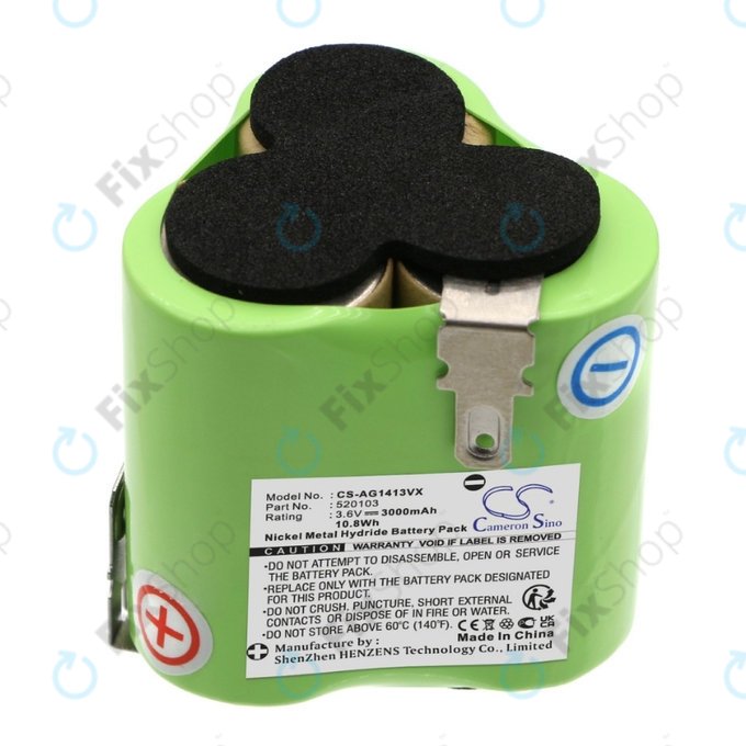 AEG Liliput - Akku Batterie 520103 Ni-MH 3.6V 3000mAh HQ