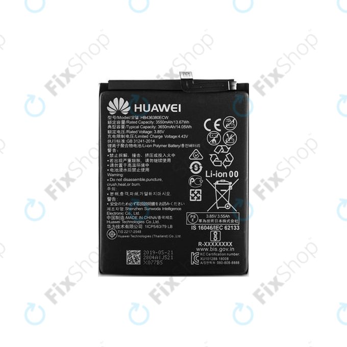 Huawei P30 - Akku Batterie HB436380ECW 3650mAh - 24022804 Genuine Service Pack