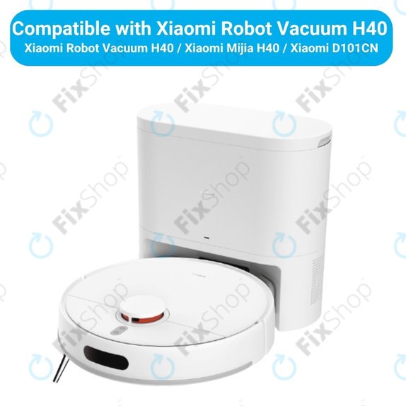 Ersatzteilset für Xiaomi Robot Vacuum H40 - Standard set (1x Hauptbürste, 2x Filter, 2x Seitenbürste)