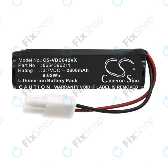 Akku batterie für Vileda Quick & Clean, 2600mAh, Li-Ion, 3.7V, 8654396211, HQ