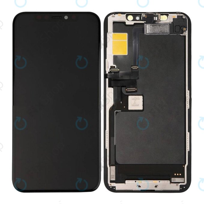 Apple iPhone 11 Pro - LCD Display + Touchscreen Front Glas + Rahmen - 661-15931 Genuine Service Pack
