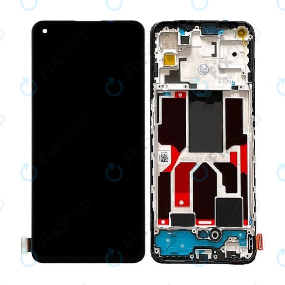 OnePlus Nord CE 5G - LCD Display + Touchscreen Front Glas + Rahmen OLED