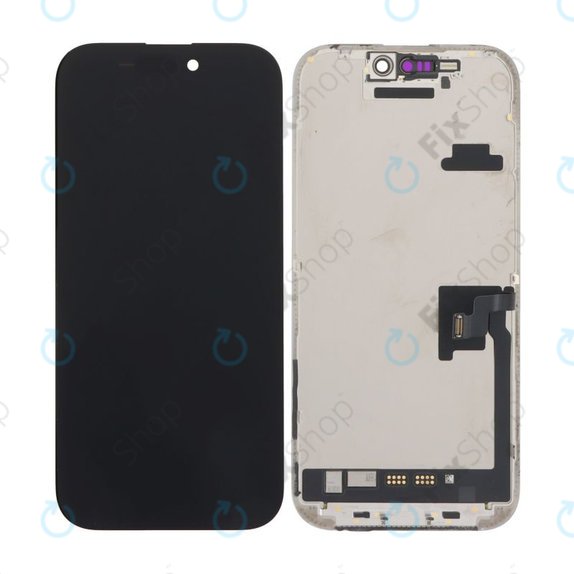 Apple iPhone 16 Pro  - LCD Display + Touchscreen Front Glas + Rahmen In-Cell FixPremium