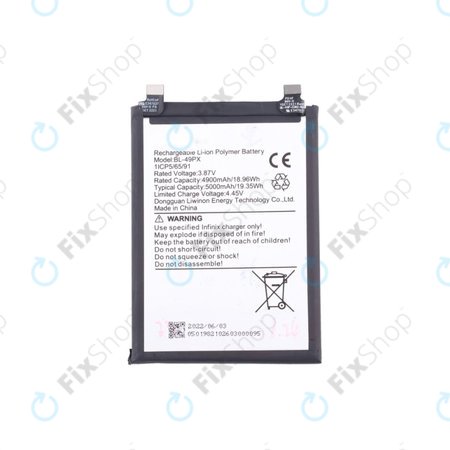 Infinix Note 30 Pro, 30 VIP X6710 - Akku Batterie BL-49PX 5000mAh