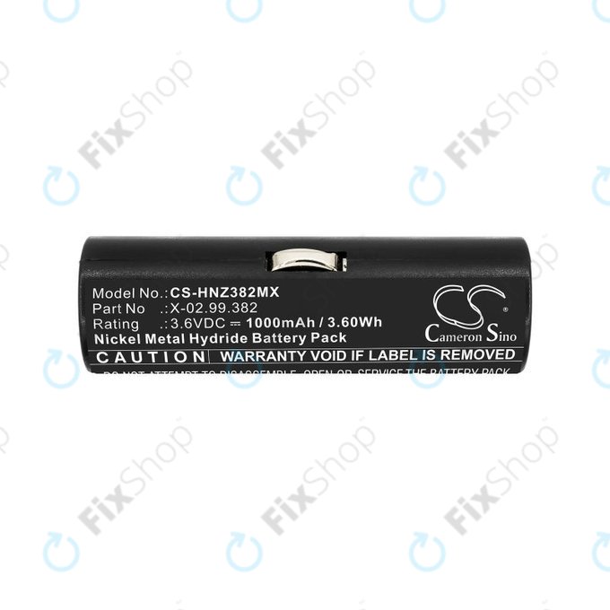 Akku batterie für Heine Ophthalmoscope Beta 200, 1000mAh, Ni-MH, 3.6V, X-02.99.382, HQ