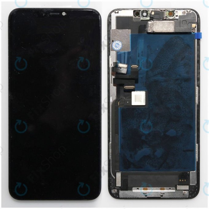 Apple iPhone 11 Pro - LCD Display + Touchscreen Front Glas + Rahmen - 661-15931 Genuine Service Pack
