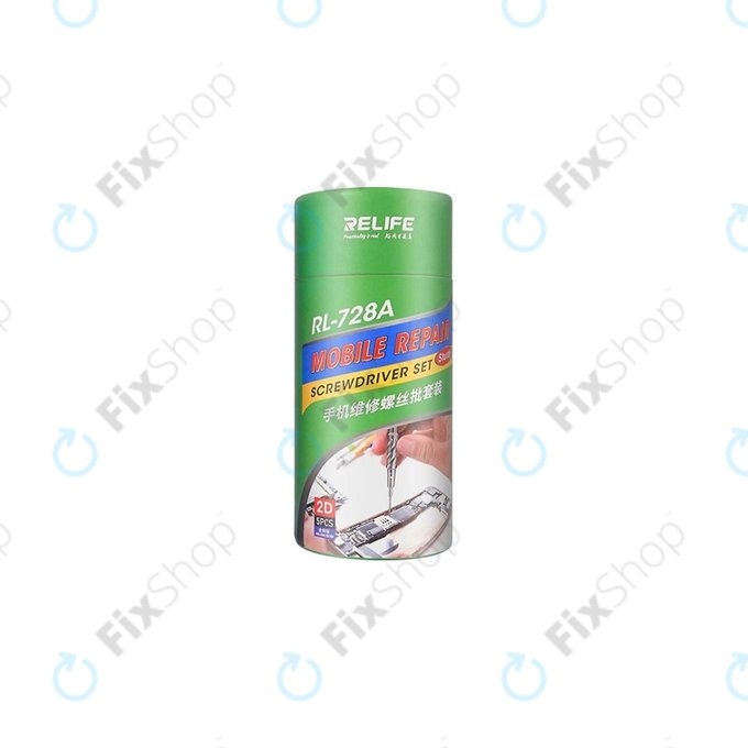 Relife RL-728A 2D - Schraubendrehersatz für Handys