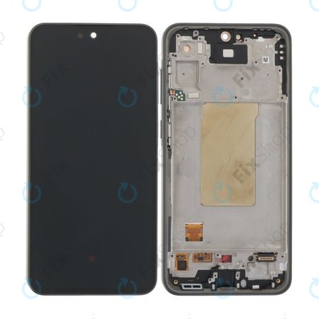 Samsung Galaxy A36 A366E - LCD Display + Touchscreen Front Glas + Rahmen (Awesome Black) OLED