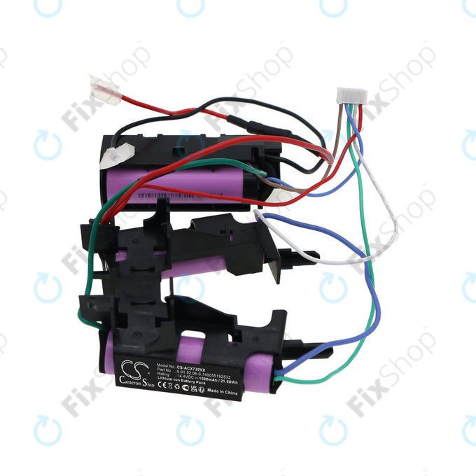 Batterie für Electrolux EER73BP, EER73IGM, AEG CX 7-2-30, 1500mAh, Li-Ion, 14.4V, 6.01.52.06-0, HQ