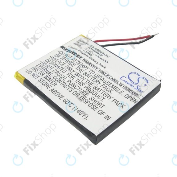 Akku batterie für GoPro Wifi Remote, 350mAh, Li-Pol, 3.7V, YD362937P, HQ