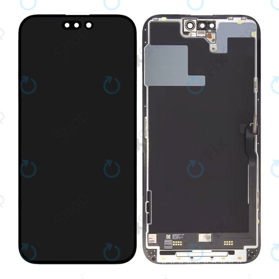 Apple iPhone 14 Pro Max - LCD Display + Touchscreen Front Glas + Rahmen Refurbished