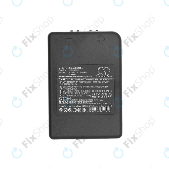 Akku batterie für Autec E16, Modular MJ, MK, 700mAh, Ni-MH, 7.2V, MBM06MH, HQ
