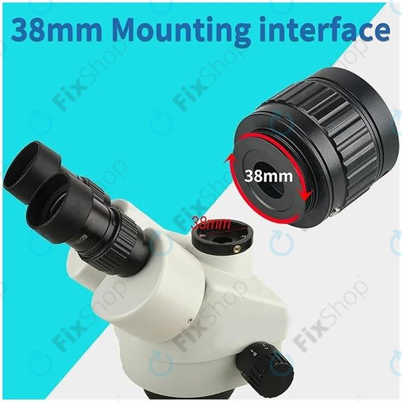 CTV Adapter 1X für Trinokulares Mikroskop, C-Mount