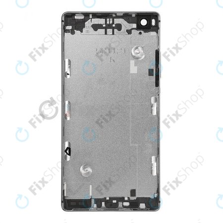 Huawei P8 - Akkudeckel (Titanium Grey) - 02350GRV Genuine Service Pack