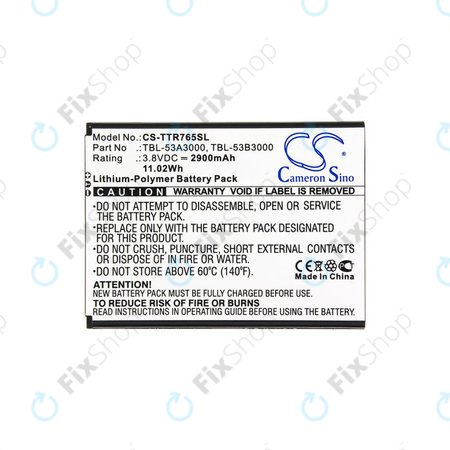 Batterie für Tp-Link M7650, 2900mAh, Li-Pol, 3.8V, TBL-53B3000, HQ