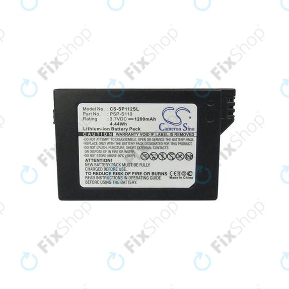 Sony Playstation Portable 2000 - Akku Batterie PSP-S110 1200mAh HQ