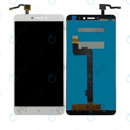 Xiaomi Mi Max 2 - LCD Display + Touchscreen Front Glas (White) TFT