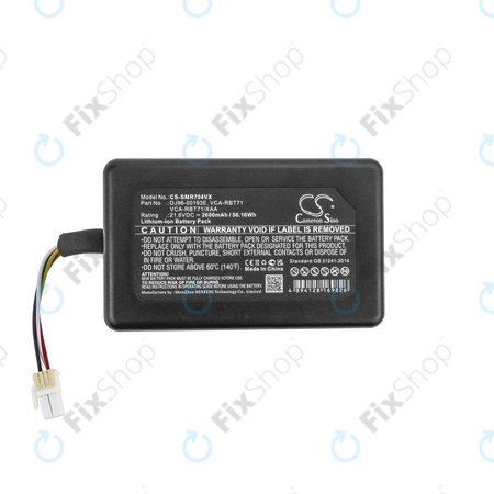 Samsung PowerBot-series - Akku Batterie DJ96-00193E, VCA-RBT71 Li-Ion 21.6V 2600mAh HQ