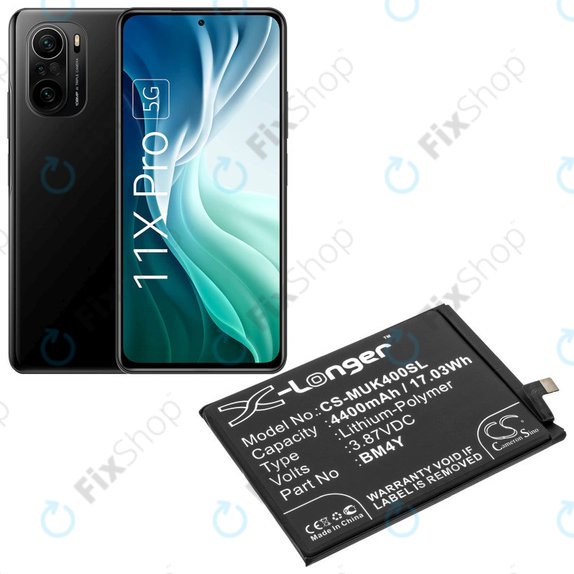 Xiaomi Mi 11i, Poco F3 - Akku Batterie BM4Y 4400mAh HQ