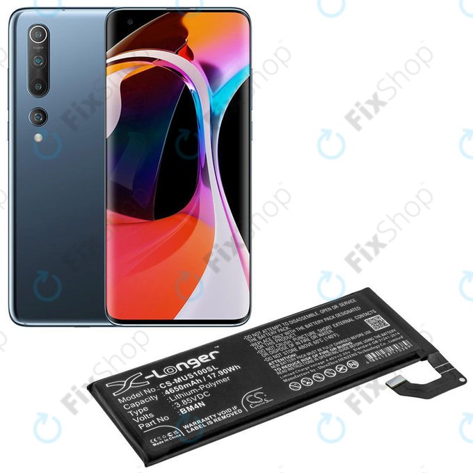 Xiaomi Mi 10 M2001J2G - Akku Batterie BM4N 4650mAh HQ