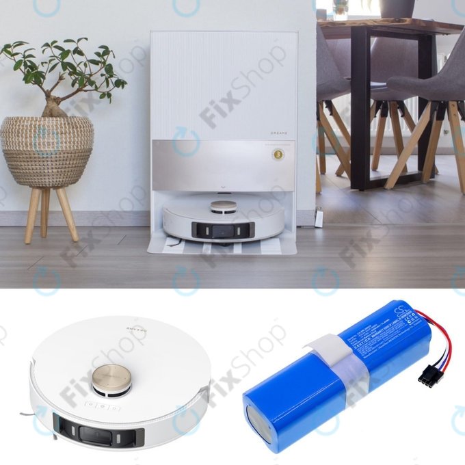 Xiaomi Dreame Bot L10s Ultra Gen2 - Akku Batterie P2150-4S2P-KLYEV, R2228-4S2P-MMBK 14.4V Li-Ion 5200mAh HQ