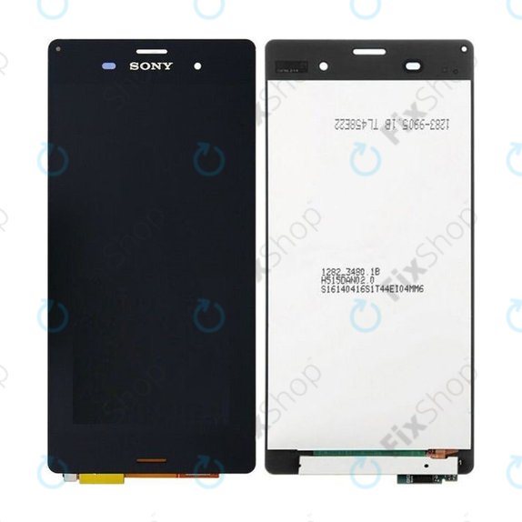 Sony Xperia Z3 D6603 - LCD Display + Touchscreen Front Glas (Black) TFT