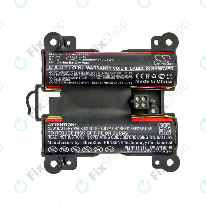 Bose SoundLink Revolve+ - Akku Batterie 745531-0010 Li-Ion 2600mAh HQ