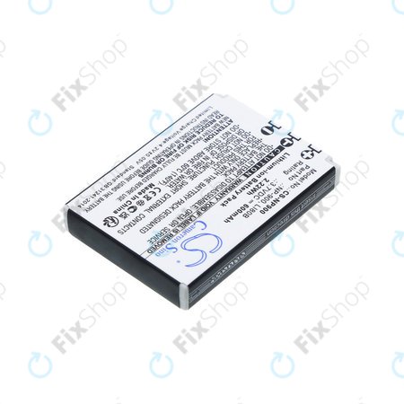 Batterie für Agfa, Aosta, Avant, Benq, Minolta, Olympus, Polaroid, 600mAh, Li-Ion, 3.7V, Li-80B, HQ